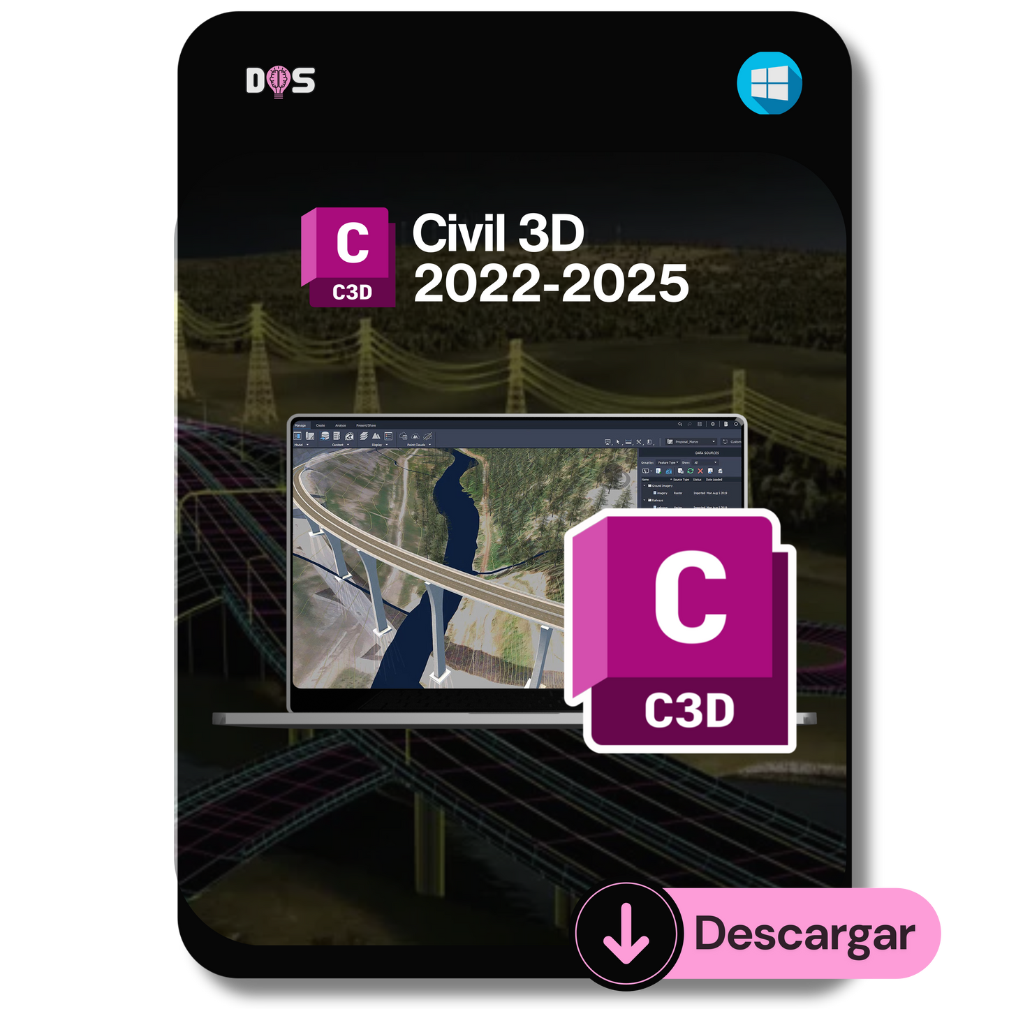 CIVIL 3D® | Licencia Oficial 2022-2025