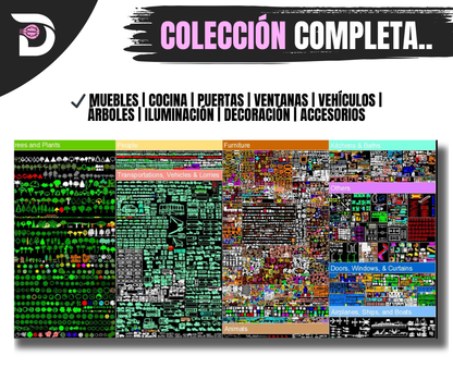 Biblioteca Completa de Bloques AutoCAD DWG 2D