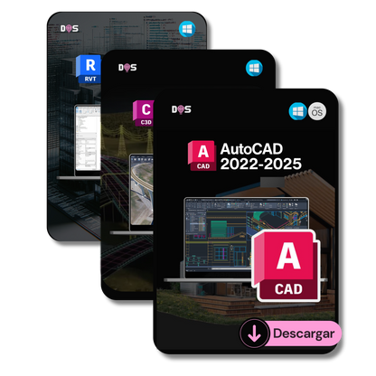 AutoCAD + RVT + C3D® | Licencia Oficial 2022-2025