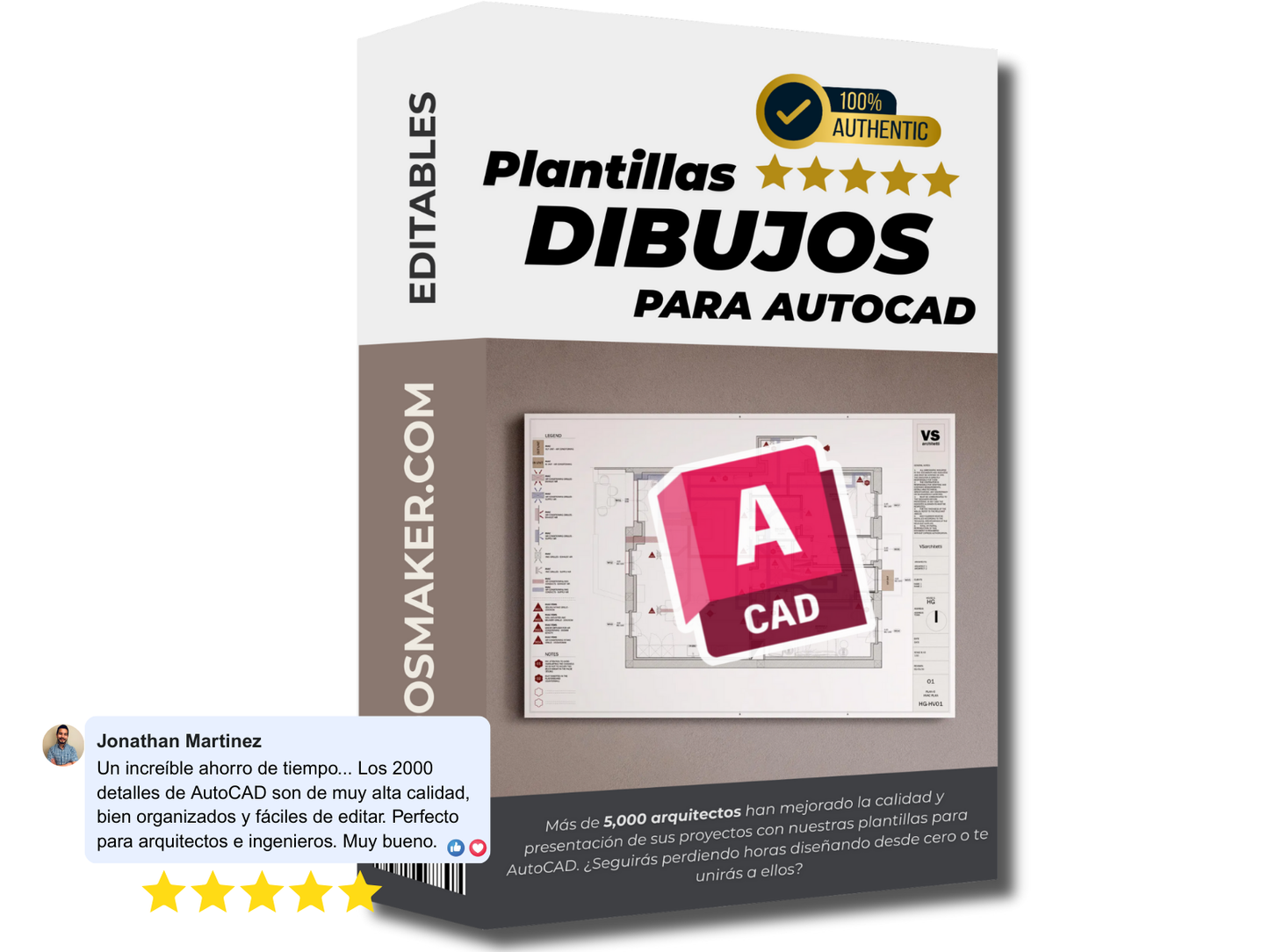 Plantilla AutoCAD Editable – Planos, Elevaciones y Bloques