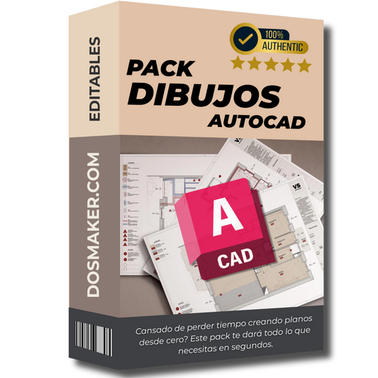 Pack de Plantillas AutoCAD + REGALO Gratis
