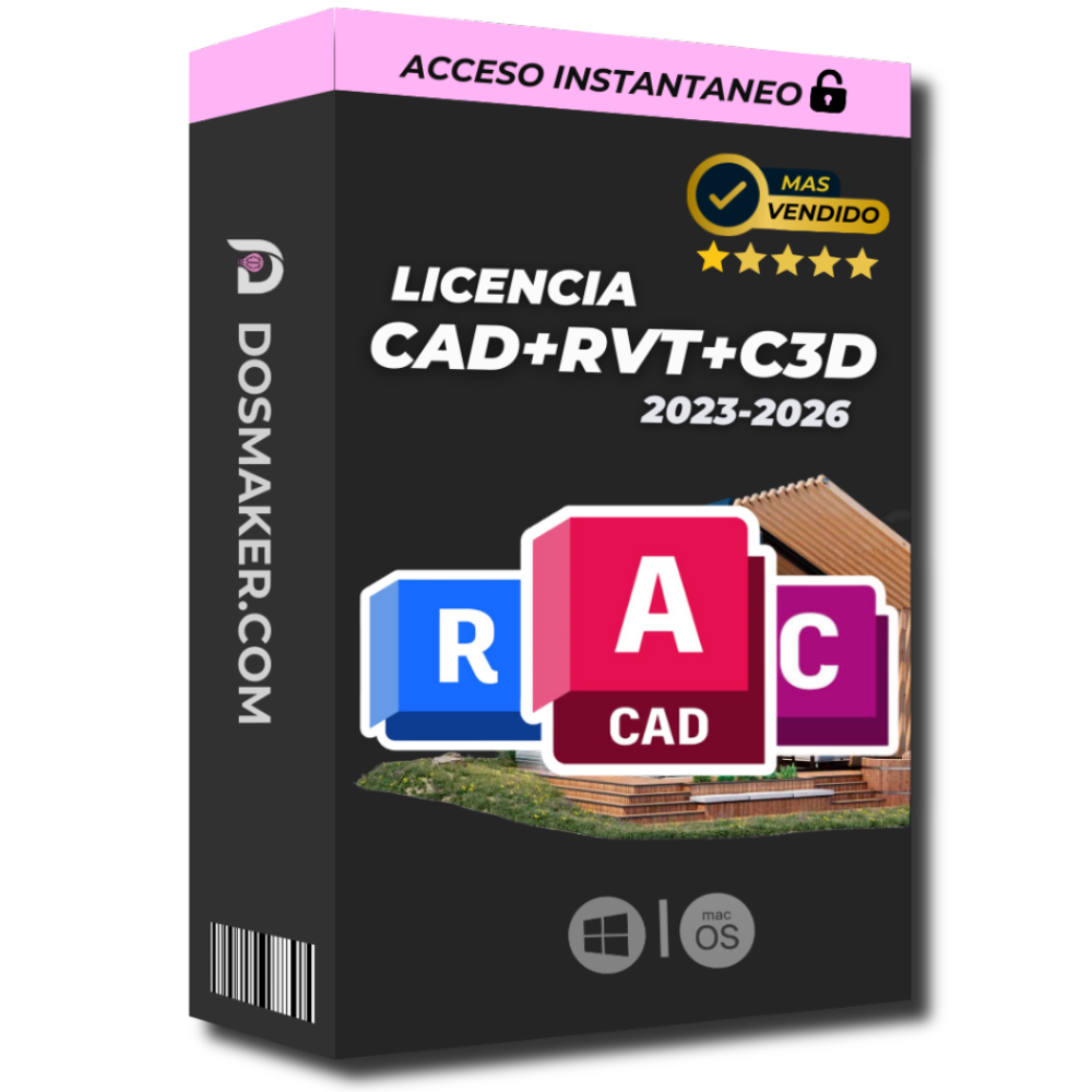 AutoCAD+RVT+C3D | Instalación 2023-2026